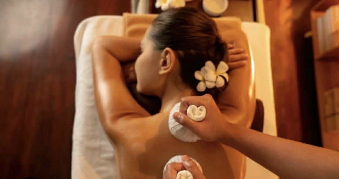 Kräuterstempelmassage